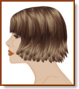 medium length bob hairstyle haircut image